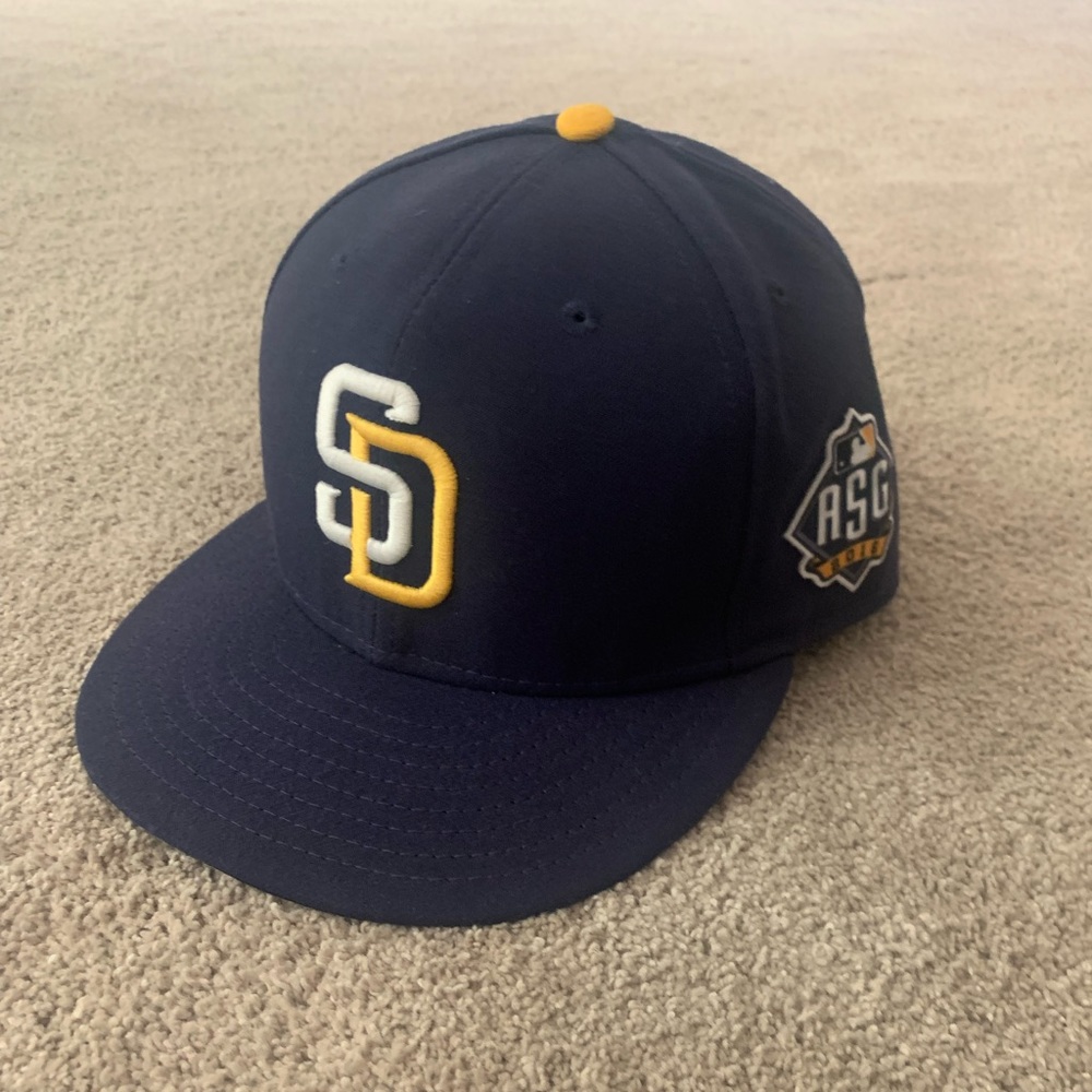 New Era Padres All Star Game Hat size 7 3/8. Never worn.